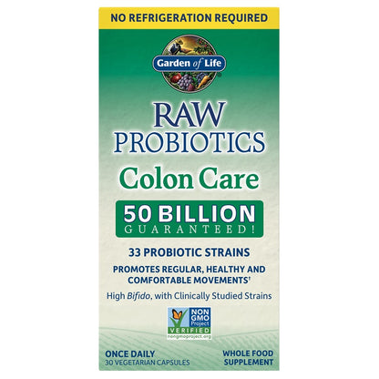RAW Probiotics Colon Care SS by Garden of Life