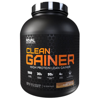 Clean Gainer Chocolate Peanut Butter 5lb by Rival Nutrition