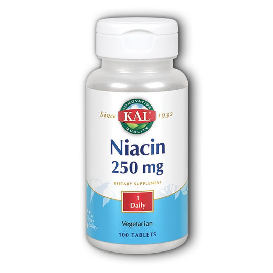 Niacin 250mg 100tabs by Kal