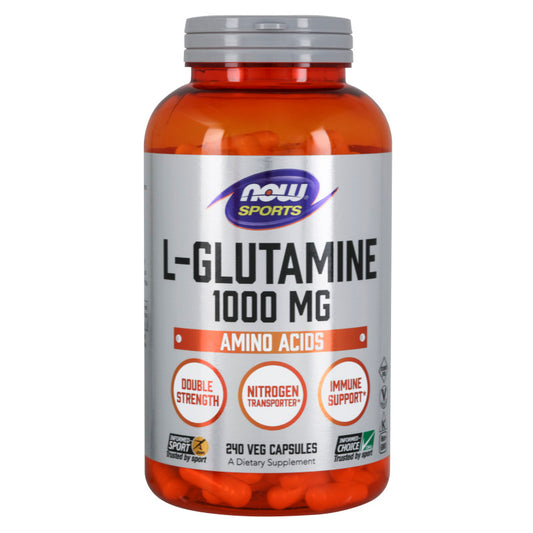 L-Glutamine 1,000mg 240VegCaps by Now