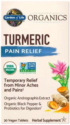 Turmeric Pain Relief Tablets by Garden of Life