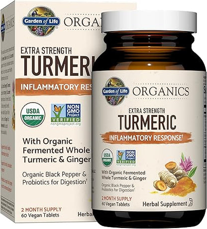 Turmeric Extra Strength Tablets by Garden of Life