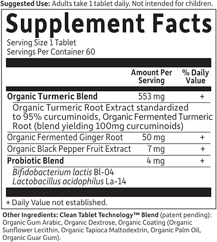 Turmeric Extra Strength Tablets by Garden of Life