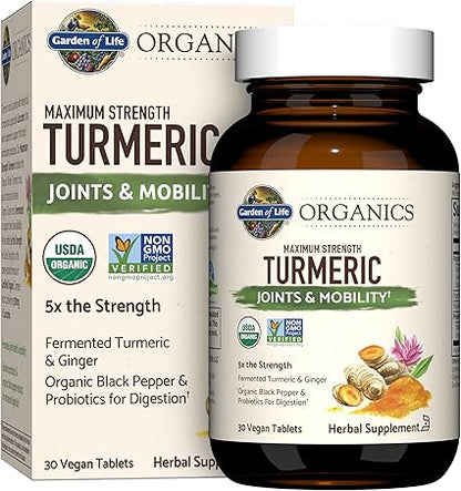Turmeric Max Strength Tablets by Garden of Life