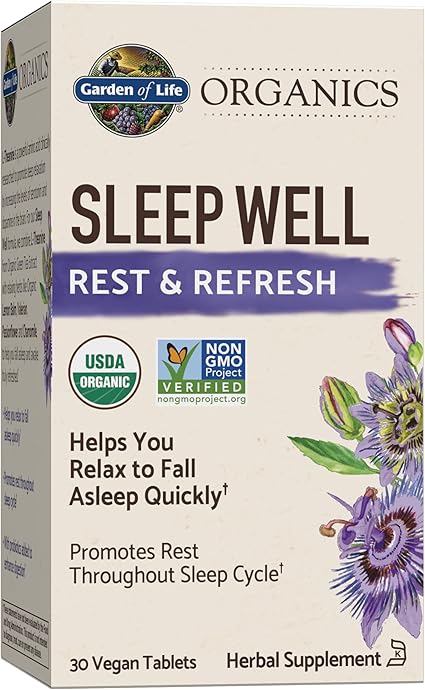 Organics Sleep Well Tablets by Garden of Life