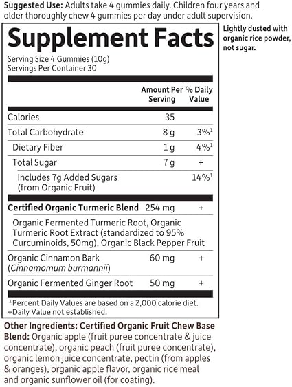 Turmeric Gummies by Garden of Life