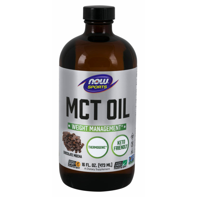 MCT Oil Chocolate Mocha 16oz by Now