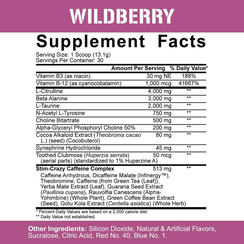 5150 Wildberry by 5% Nutrition