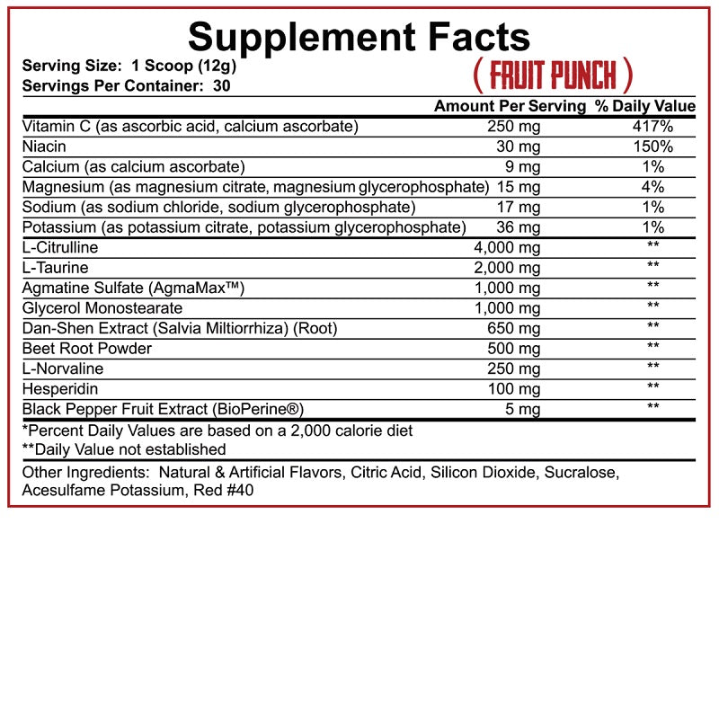 Full As F Fruit Punch by 5% Nutrition