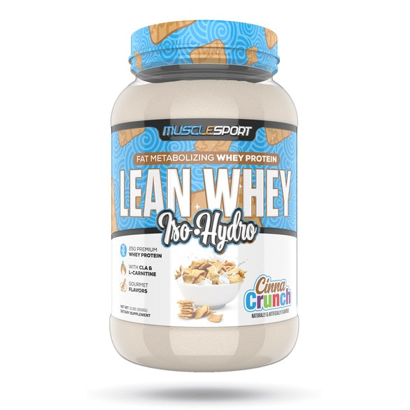 Lean Whey CinnaCrunch by MuscleSport