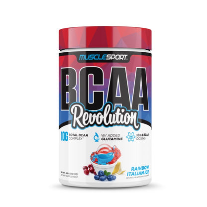 BCAA Revolution Rainbow Italian Ice by MuscleSport