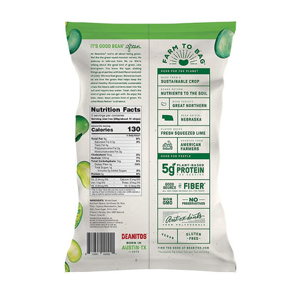 White Bean Hint of Lime Chips by Beanitos
