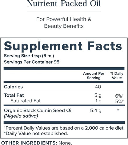 Black Seed Oil 16oz by Heritage Store