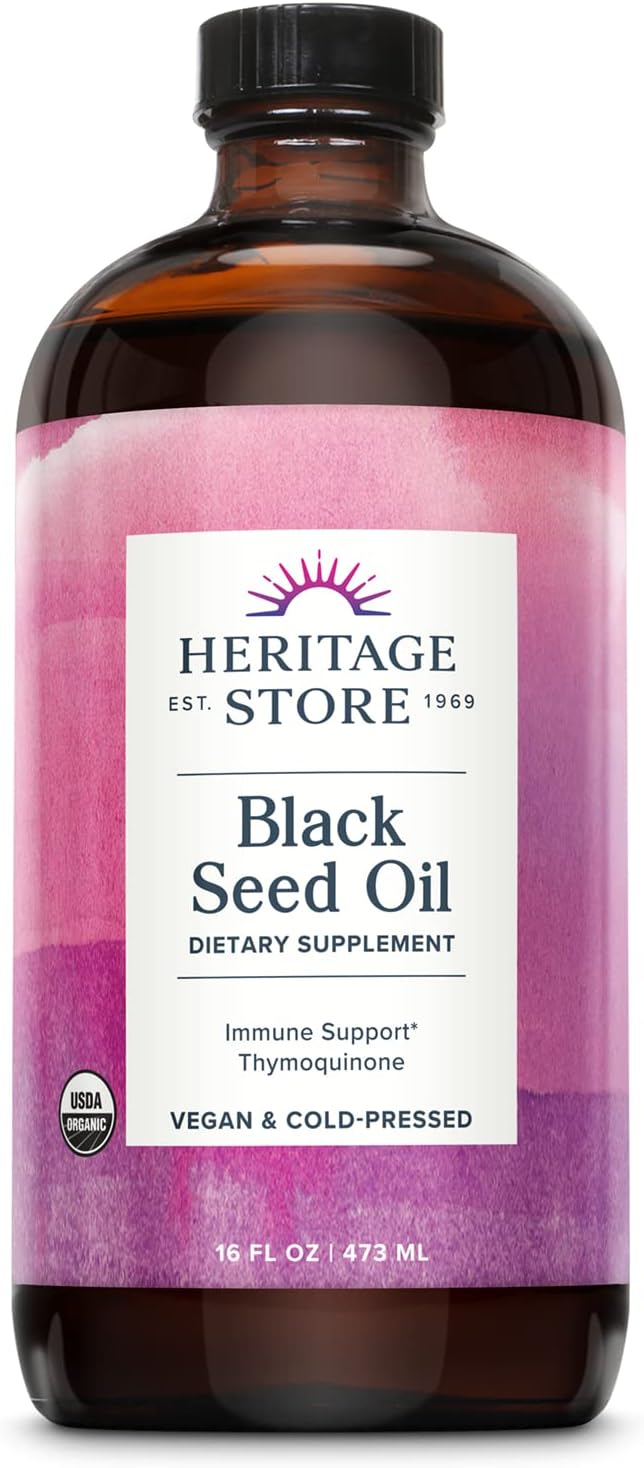 Black Seed Oil 16oz by Heritage Store