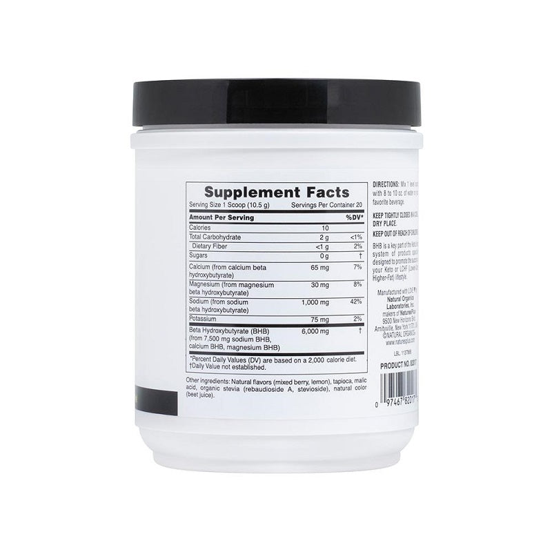 KetoLiving BHB Powder by NaturesPlus