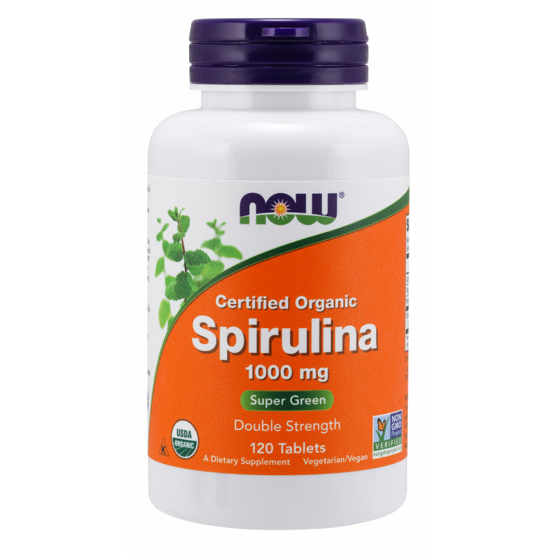 Spirulina 1,000mg 120tabs by Now