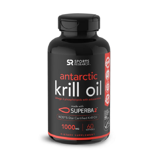 Krill Oil 1,000mg 60sg by Sports Research