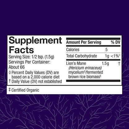 Lion's Mane Mushroom Powder by Host Defense