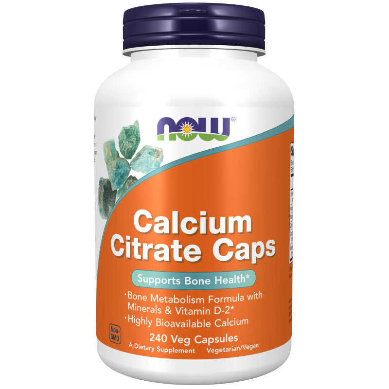 Calcium Citrate 240VegCaps by Now