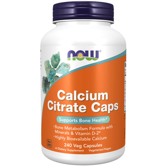 Calcium Citrate 240VegCaps by Now