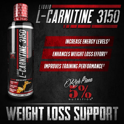 L-Carnitine 3150 Outrageous Orange by 5% Nutrition