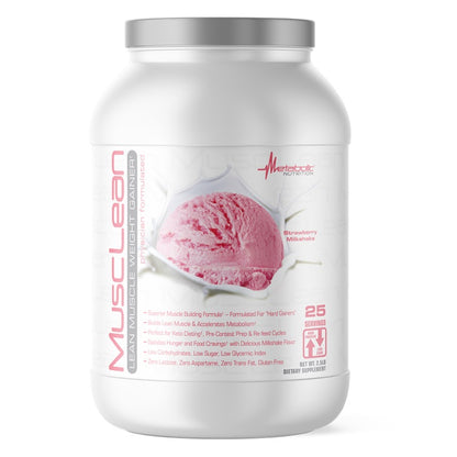 MuscLean Strawberry 2.5lb by Metabolic Nutrition