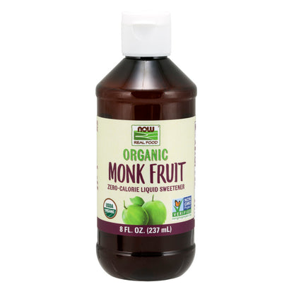 Monk Fruit Liquid Organic 8oz by Now