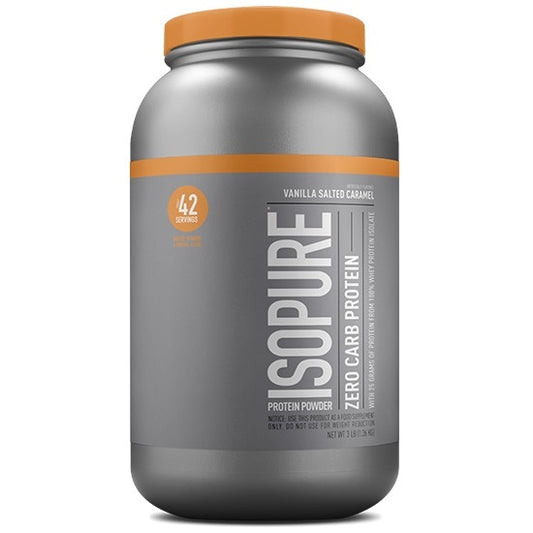 Isopure Vanilla Salted Caramel 3lb by Nature's Best