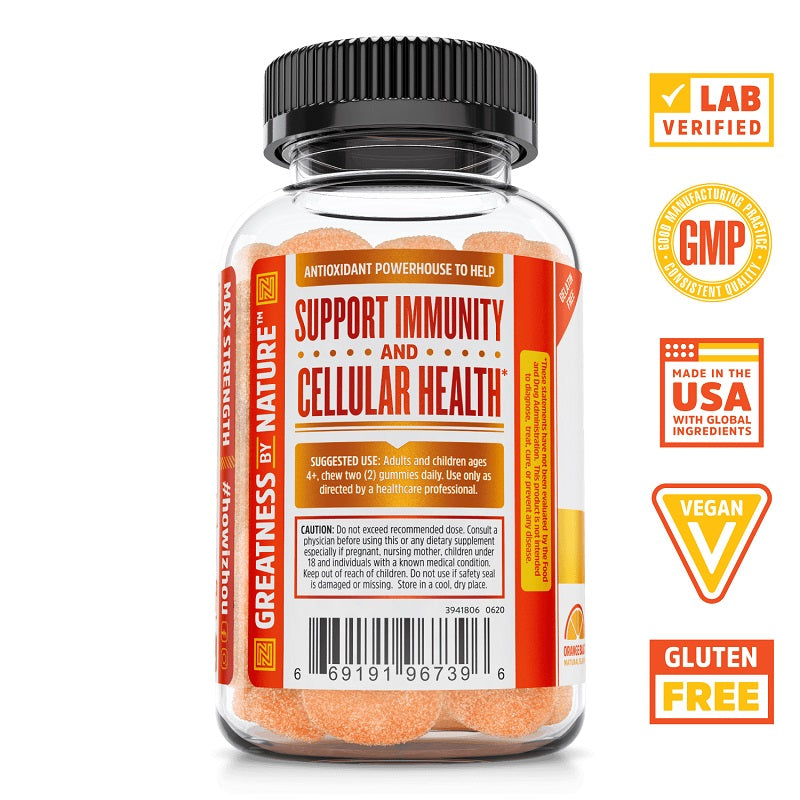 Vitamin C Gummies 60ct by Zhou