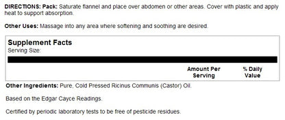 Castor Oil 2oz by Heritage Store