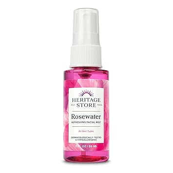 Rosewater Spray 2oz by Heritage Store