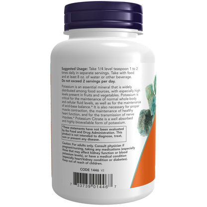 Potassium Citrate Powder 12oz by Now