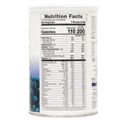 Spiru-Tein Blueberries & Cream 1.12lb by NaturesPlus