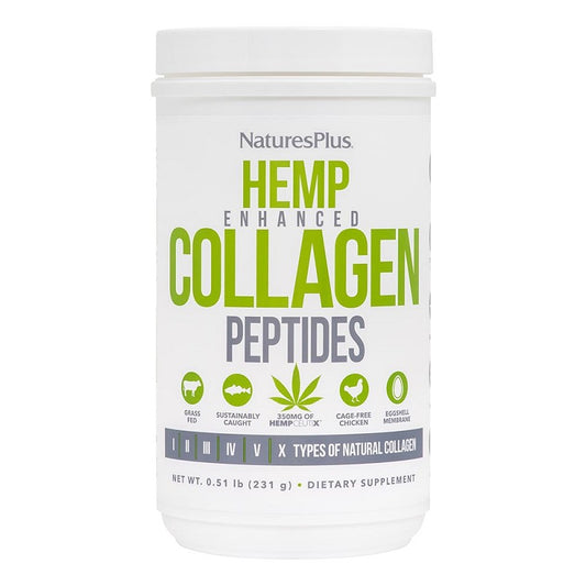 Hemp Enhanced Collagen Peptides by NaturesPlus