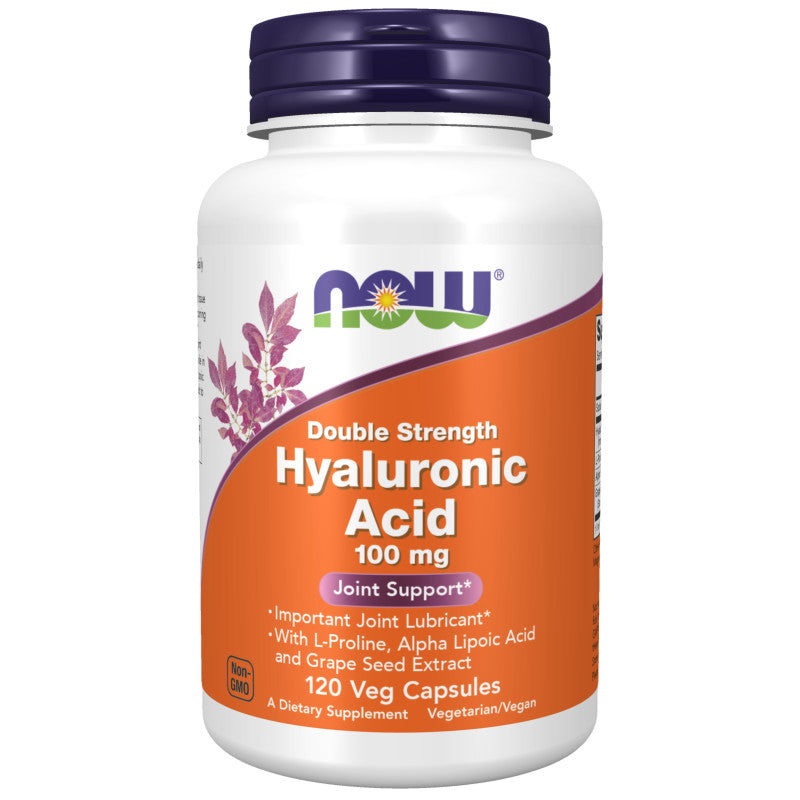 Hyaluronic Acid 100mg 120VegCaps by Now
