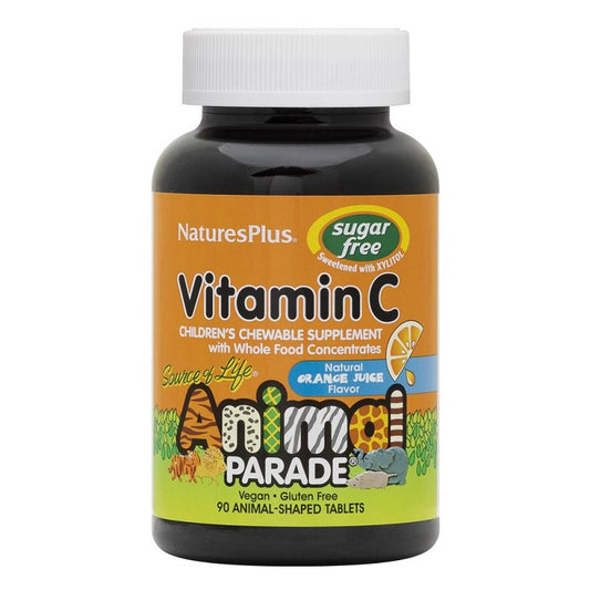 Animal Parade Sugar-Free Vitamin C Chewables by NaturesPlus