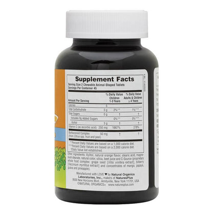 Animal Parade Sugar-Free Vitamin C Chewables by NaturesPlus