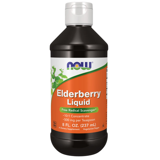 Elderberry Liquid 8oz by Now