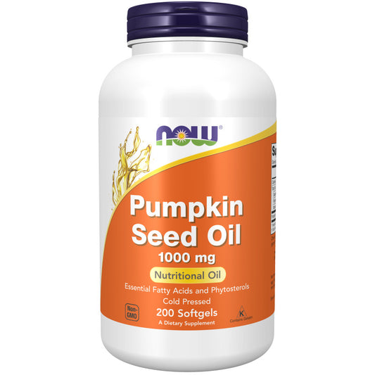 Pumpkin Seed Oil 1,000mg 200sg by Now