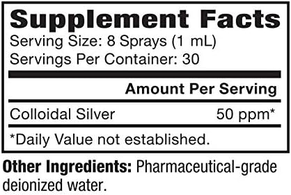 Colloidal Silver 1oz Nasal Spray by Natural Path Silver Wings