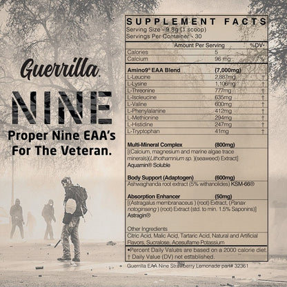 NINE Blue Razz by Guerrilla