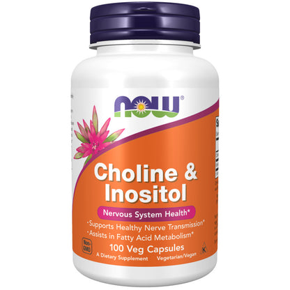 Choline & Inositol 100VegCaps by Now