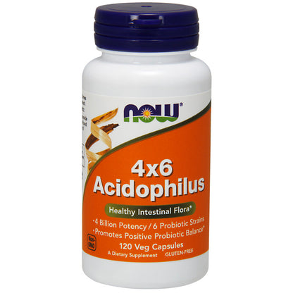 Acidophilus 4x6 120VegCaps by Now