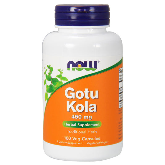 Gotu Kola 450mg 100VegCaps by Now