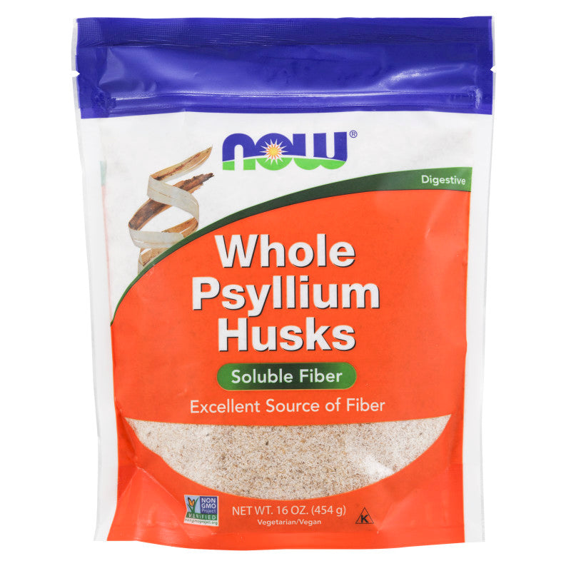 Psyllium Husks Whole 16oz by Now