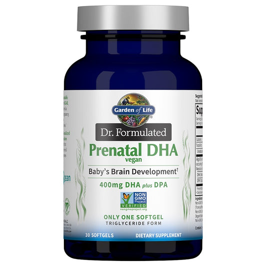 Dr. Formulated Vegan Prenatal DHA by Garden of Life