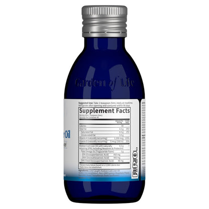 Dr. Formulated Cod Liver Oil 200mL by Garden of Life