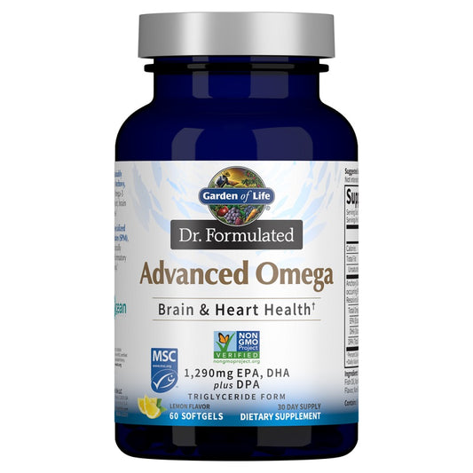 Dr. Formulated Advanced Omega 60sg by Garden of Life