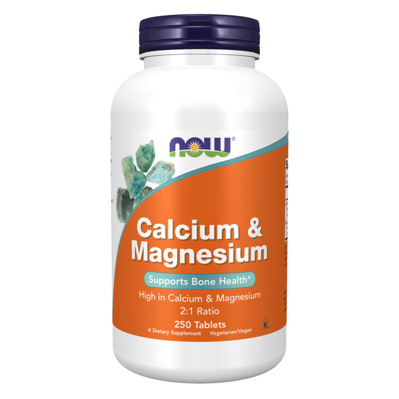 Calcium & Magnesium 2:1 Ratio 250tabs by Now