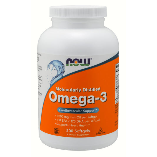 Omega-3 1,000mg 500sg by Now